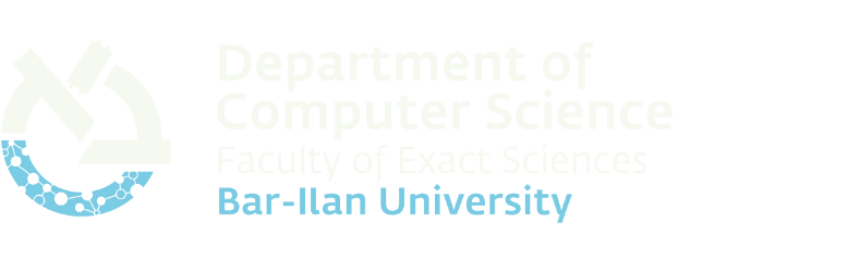 Department of Computer Science Bar-Ilan University